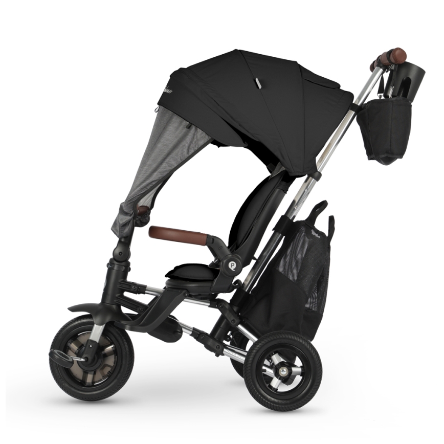 QPlay - Tricycle pour enfant 5 en 1 NOVA DELUXE noir
