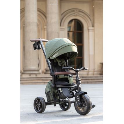 QPlay - Tricycle pour enfants 8 en 1 COMFO MAX vert