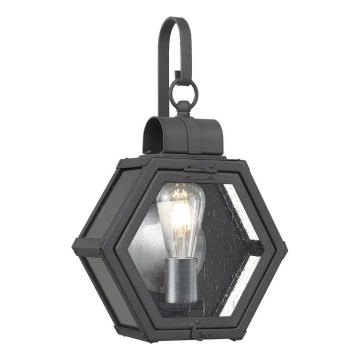 Quintiesse - Applique murale d'extérieur HEATH S 1xE27/60W/230V IP44 noire