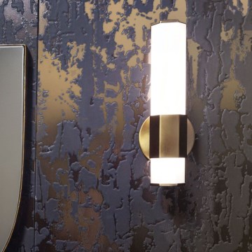 Quintiesse - Applique murale LED pour salle de bains FACET LED/12W/230V IP44 dorée