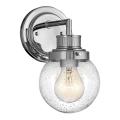 Quintiesse - Applique murale pour salle de bains POPPY 1xE27/60W/230V IP44 chromé brillant
