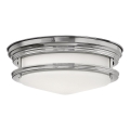 Quintiesse - Borne lumineuse d'extérieur HADRIAN 2xE27/40W/230V Ø 27,8 cm IP44 chrome brillant