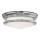Quintiesse - Buitenplafondlamp HADRIAN 2x E27/40W/230V Ø 27,8 cm IP44 glanzend chroom