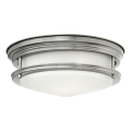 Quintiesse - Buitenplafondlamp HADRIAN 2xE27/40W/230V Ø 30,5 cm IP44 mat chroom