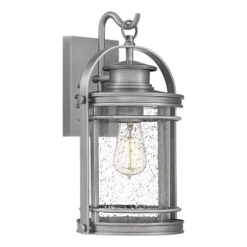 Quintiesse - Buitenwandlamp BOOKER M 1xE27/60W/230V IP44 mat chroom