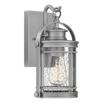 Quintiesse - Buitenwandlamp BOOKER S 1xE27/60W/230V IP44 mat chroom