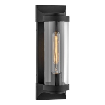 Quintiesse - Buitenwandlamp PEARSON M 1xE27/60W/230V IP44 zwart
