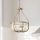 Quintiesse - Kroonluchter met ketting ROUX 3xE27/60W/230V Ø 40,6 cm goudkleurig
