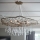 Quintiesse - Lustre sur câble LAGUNA 6xE14/40W/230V Ø 91,4 cm doré