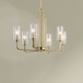 Quintiesse - Lustre sur tige KIMROSE 6xE14/40W/230V Ø 68,6 cm doré