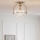 Quintiesse - Plafondlamp SOMERSET 1xE27/60W/230V Ø 28,2 cm goudkleurig