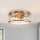 Quintiesse - Plafonnier de salle de bains ASHLAND 2xE27/60W/230V Ø 30,5 cm IP44 doré