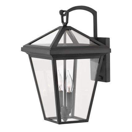Quintiesse - Applique murale d'extérieur ALFORD M 2xE14/40W/230V IP44 noire