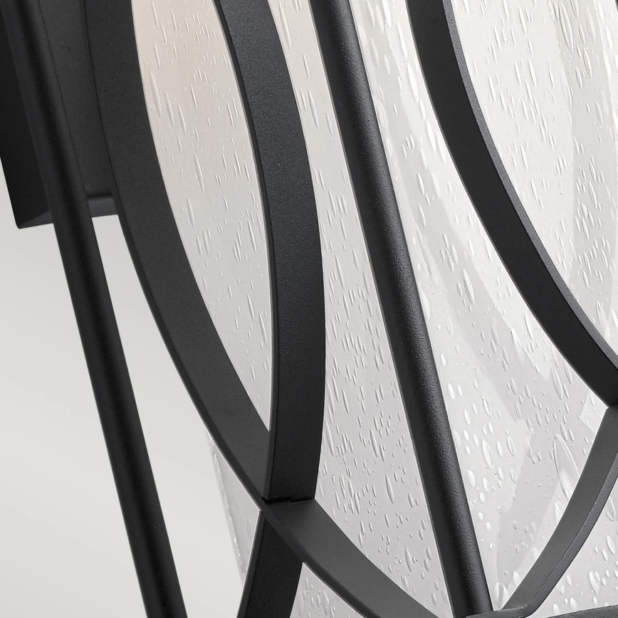 Quintiesse - Buitenwandlamp ASHBERN M 1xE27/60W/230V IP44 zwart