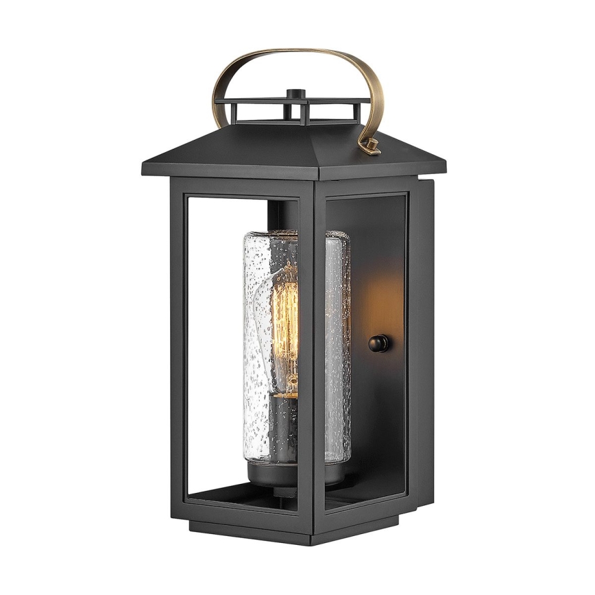 Quintiesse - Buitenwandlamp ATWATER S 1xE27/60W/230V IP44 zwart