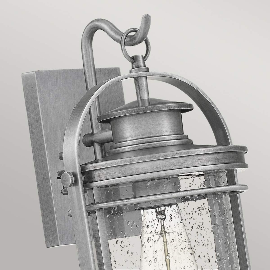 Quintiesse - Applique murale extérieure BOOKER M 1xE27/60W/230V IP44 chrome mat