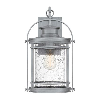 Quintiesse - Applique murale extérieure BOOKER M 1xE27/60W/230V IP44 chrome mat