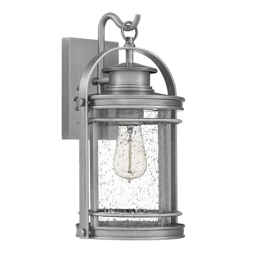 Quintiesse - Applique murale extérieure BOOKER M 1xE27/60W/230V IP44 chrome mat