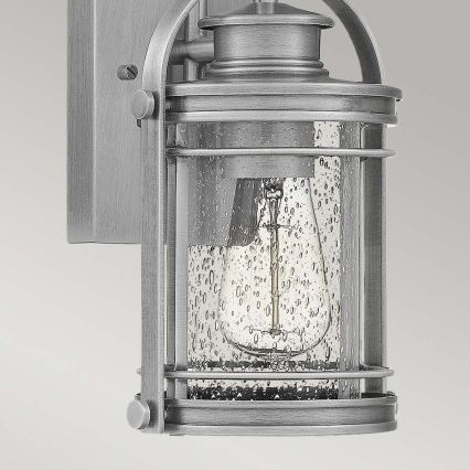 Quintiesse - Applique murale extérieure BOOKER S 1xE27/60W/230V IP44 chrome mat