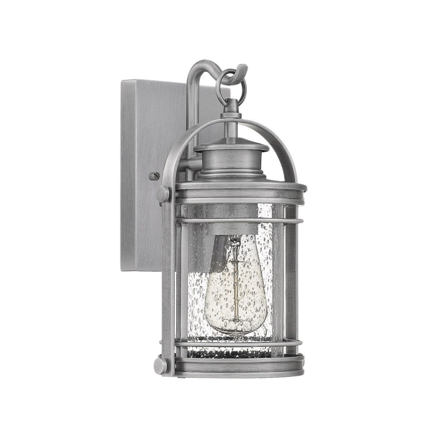 Quintiesse - Buitenwandlamp BOOKER S 1xE27/60W/230V IP44 mat chroom