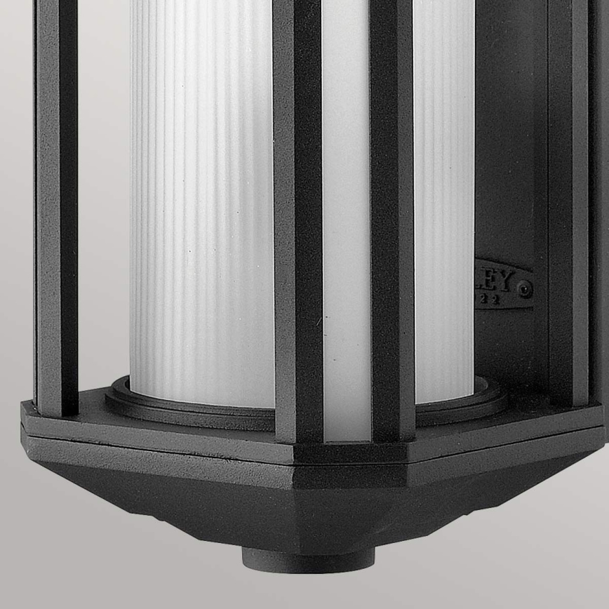 Quintiesse - Buitenwandlamp CASTELLE M 1xE27/60W/230V IP44 zwart