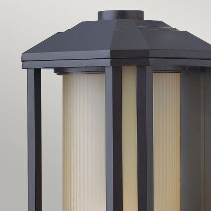 Quintiesse - Applique murale d'extérieur CASTELLE M 1xE27/60W/230V IP44 noire