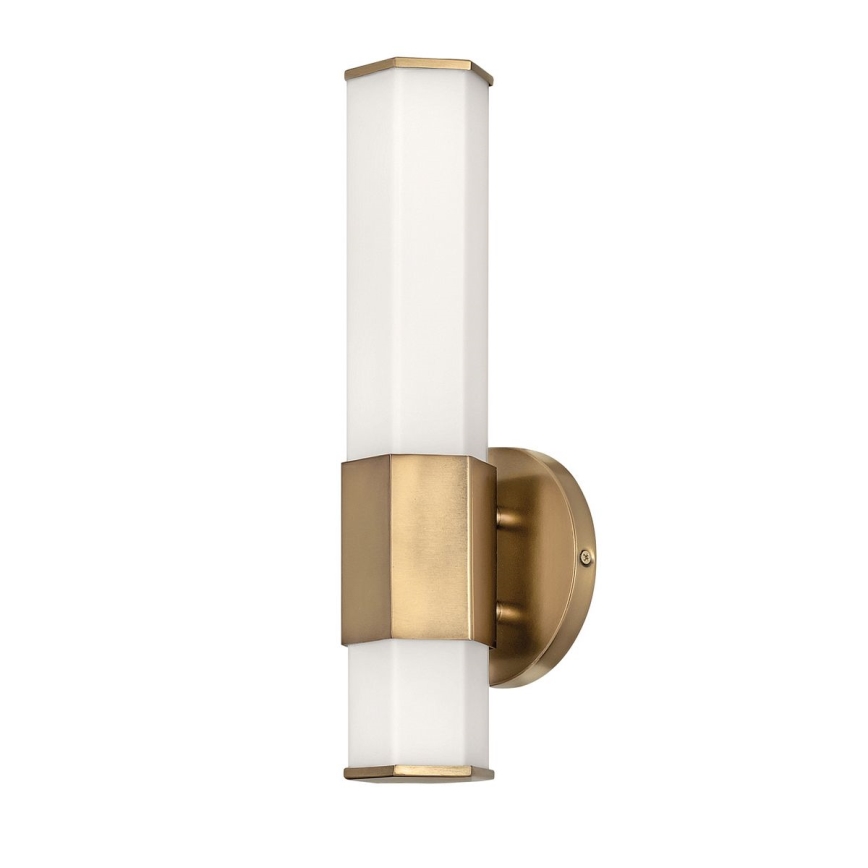 Quintiesse - LED-wandlamp FACET LED/12W/230V IP44 goud