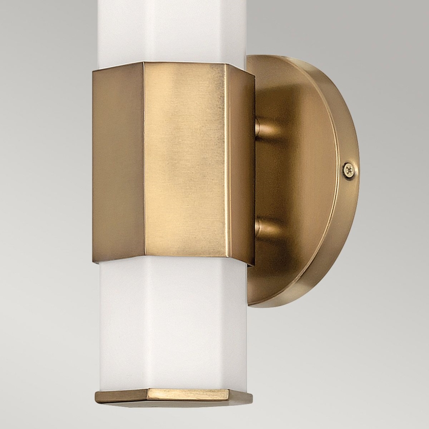 Quintiesse - LED-wandlamp FACET LED/12W/230V IP44 goud