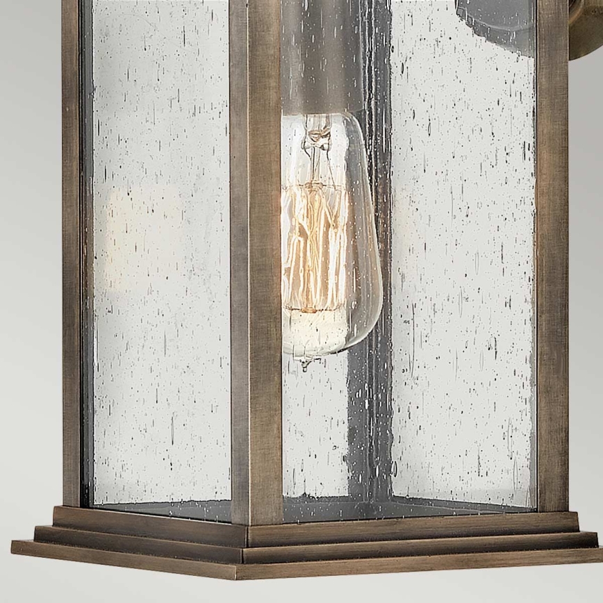 Quintiesse - Buitenwandlamp GRANT M 1xE27/60W/230V IP44 brons
