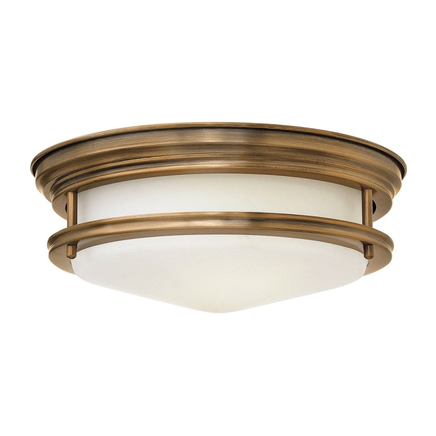 Quintiesse - Buitenplafondlamp HADRIAN 2xE27/40W/230V Ø 30,5 cm IP44 bronskleurig