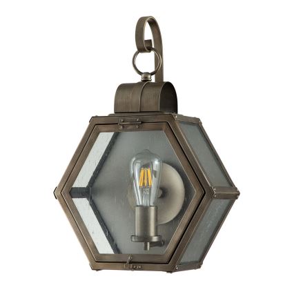 Quintiesse - Buitenwandlamp HEATH M 1xE27/60W/230V IP44 brons