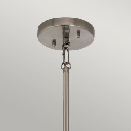 Quintiesse - Hanglamp aan stang KARLEE 3xE14/60W/230V Ø 45,7 cm mat chroom