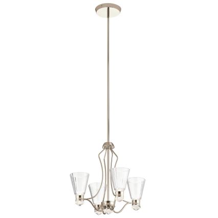 Quintiesse - LED badkamerhanglamp met stang KAYVA LED/24W/230V IP44 glanzend chroom