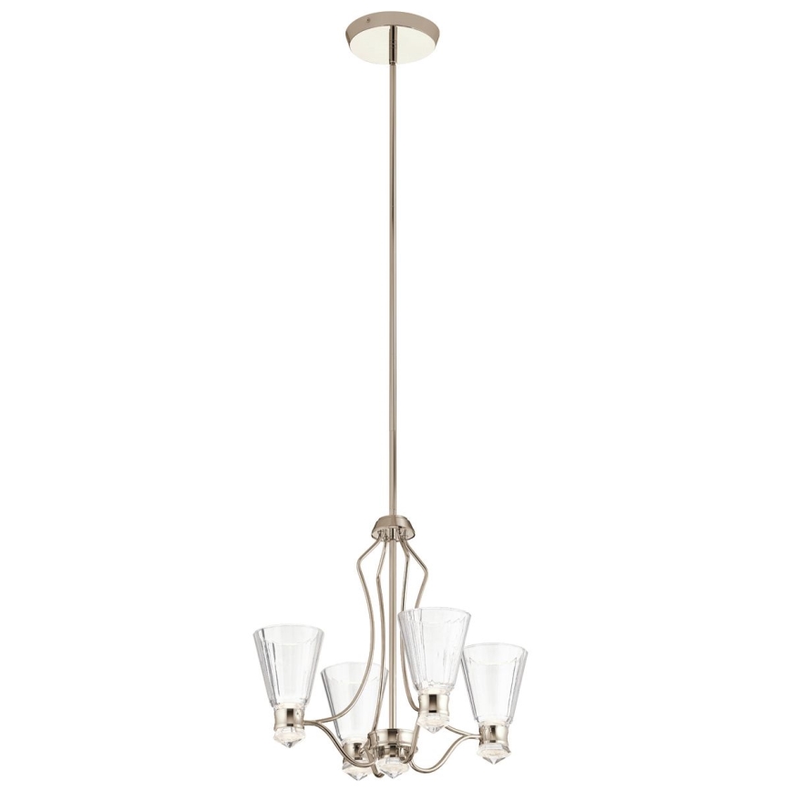 Quintiesse - LED badkamerhanglamp met stang KAYVA LED/24W/230V IP44 glanzend chroom