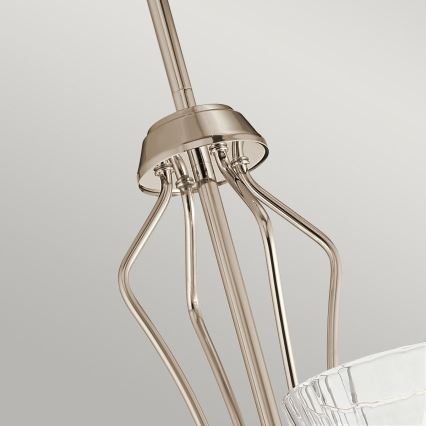 Quintiesse - LED badkamerhanglamp met stang KAYVA LED/24W/230V IP44 glanzend chroom