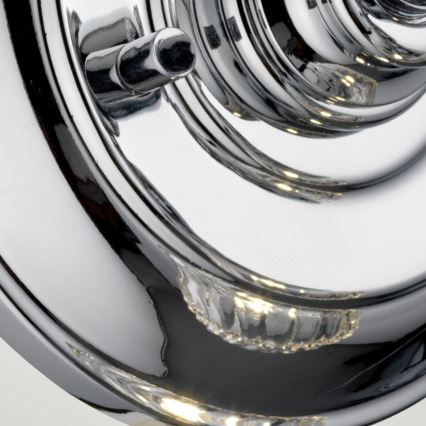 Quintiesse - LED-wandlamp voor de badkamer KEYNES 1xG9/3W/230V IP44 glanzend chroom