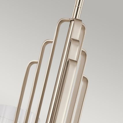 Quintiesse - Lustre sur tige KIMROSE 3xE14/40W/230V Ø 45,9 cm chrome brillant