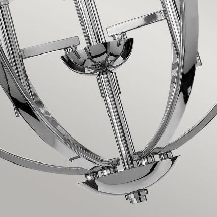 Quintiesse - Suspension LED sur câble MONDO 3xG9/3W/230V Ø 45,7 cm chromé brillant