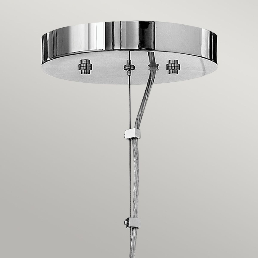 Quintiesse - Suspension LED sur câble MONDO 3xG9/3W/230V Ø 45,7 cm chromé brillant