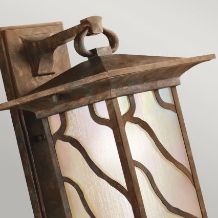Quintiesse - Applique murale d'extérieur MORRIS L 1xE27/60W/230V IP44 bronze