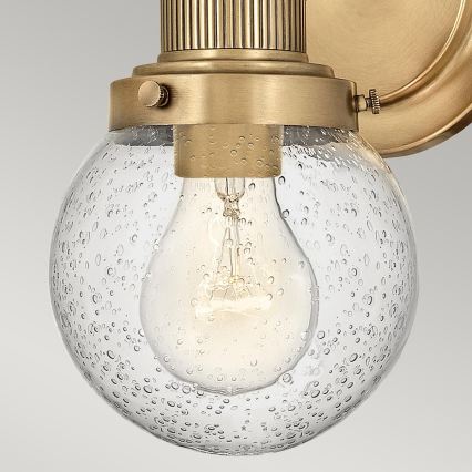 Quintiesse - POPPY wandlamp voor de badkamer 1xE27/60W/230V IP44 goud