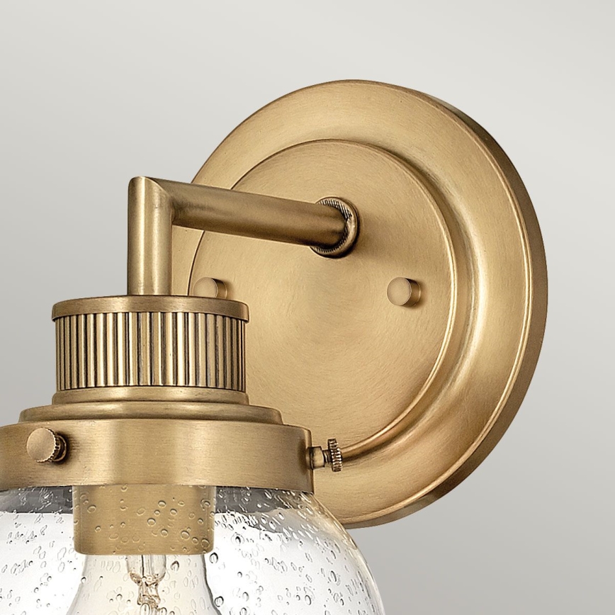 Quintiesse - POPPY wandlamp voor de badkamer 1xE27/60W/230V IP44 goud