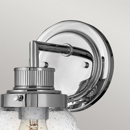 Quintiesse - Applique murale pour salle de bains POPPY 1xE27/60W/230V IP44 chromé brillant