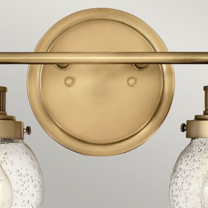 Quintiesse - Badkamerwandlamp POPPY 2xE27/60W/230V IP44 goud
