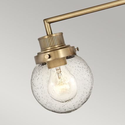 Quintiesse - Badkamerwandlamp POPPY 3xE27/60W/230V IP44 goudkleurig
