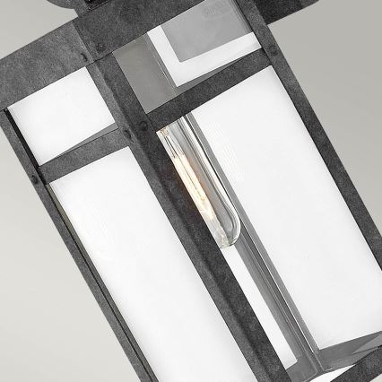 Quintiesse - Buitenwandlamp PORTER M 1xE27/60W/230V IP44 zwart