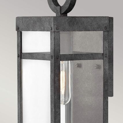 Quintiesse - Applique murale d'extérieur PORTER S 1xE27/60W/230V IP44 noire