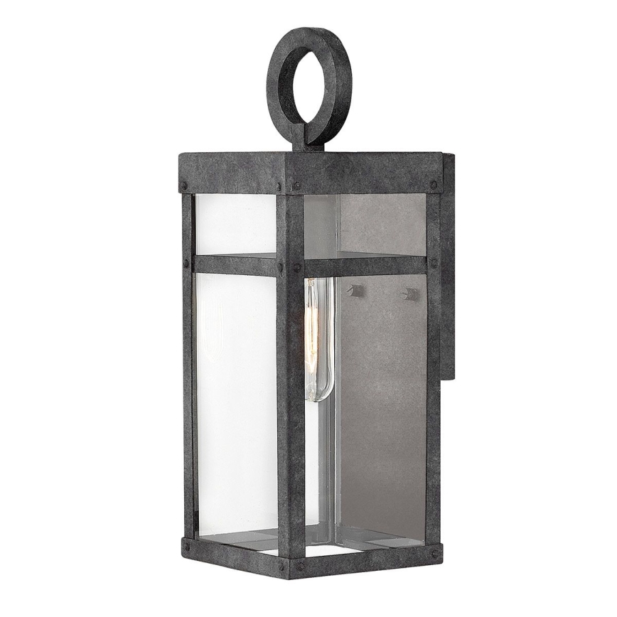 Quintiesse - Buitenwandlamp PORTER S 1xE27/60W/230V IP44 zwart