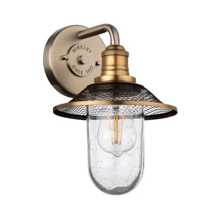 Quintiesse - Wandlamp voor badkamer RIGBY 1xE27/40W/230V IP44 brons