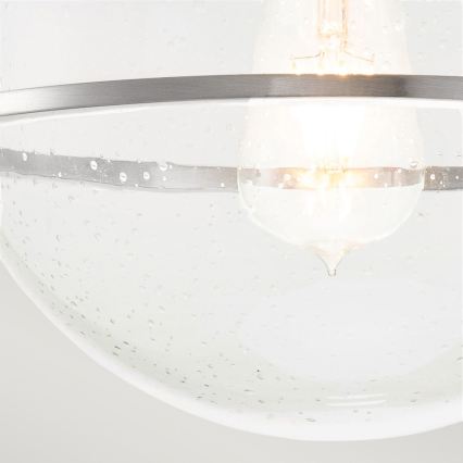 Quintiesse - Plafondlamp SOMERSET 1xE27/60W/230V Ø 28,2 cm mat chroom